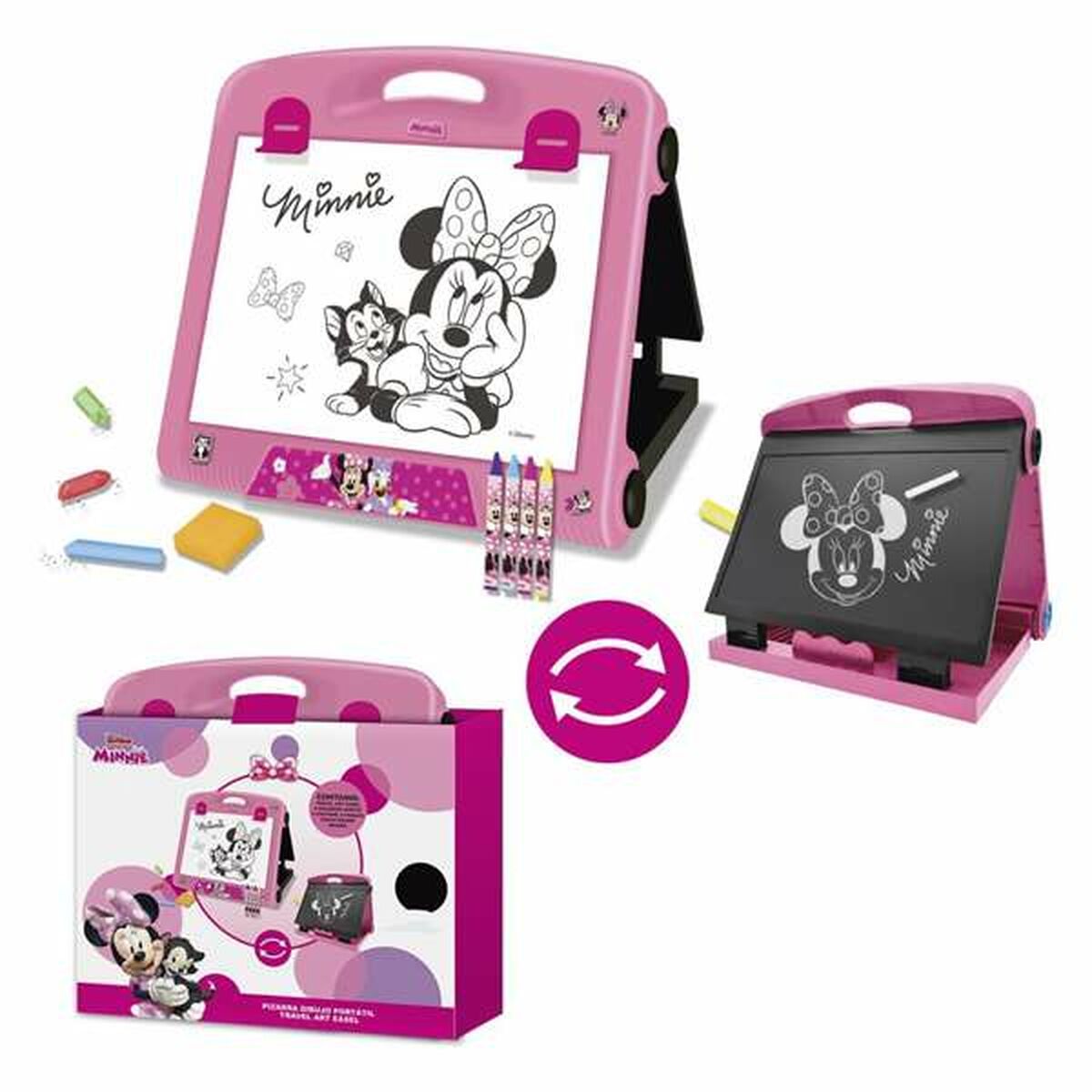 Set de Dibujo Minnie Mouse Rosa