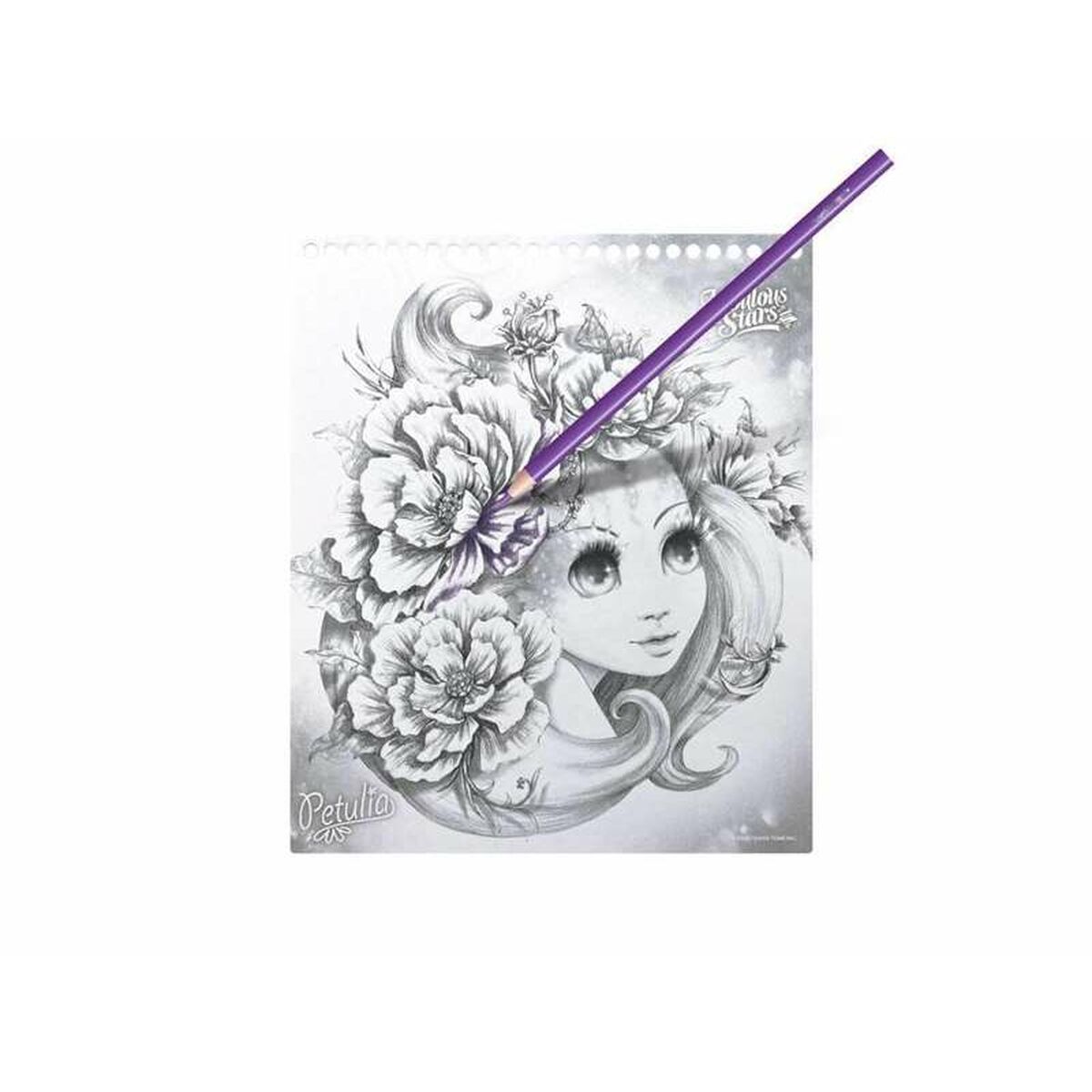 Bloc con Dibujos para Colorear Hape