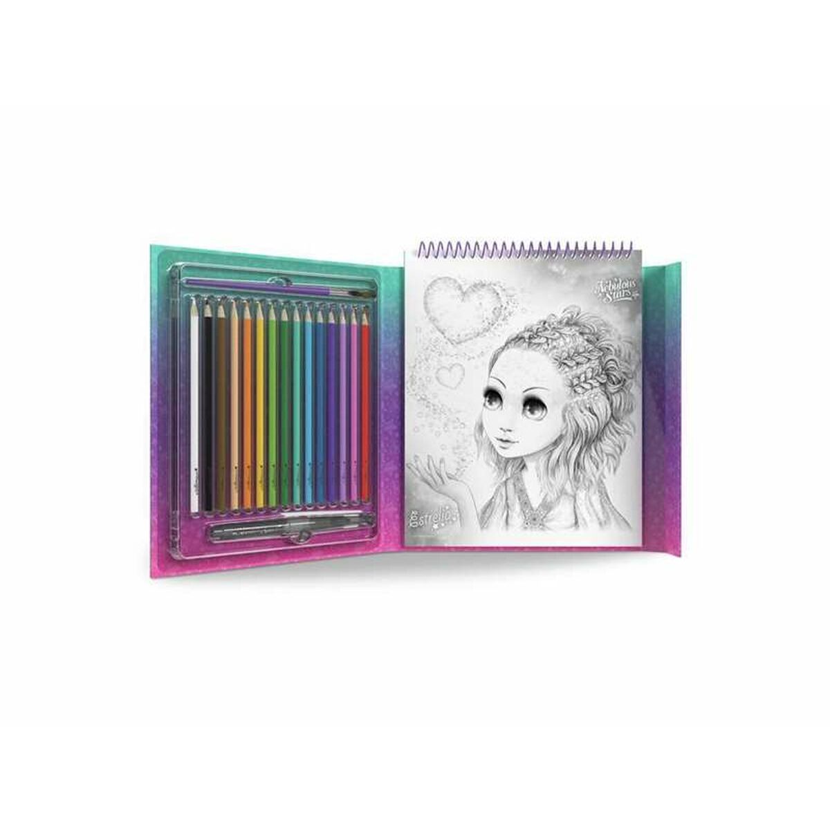 Bloc con Dibujos para Colorear Hape