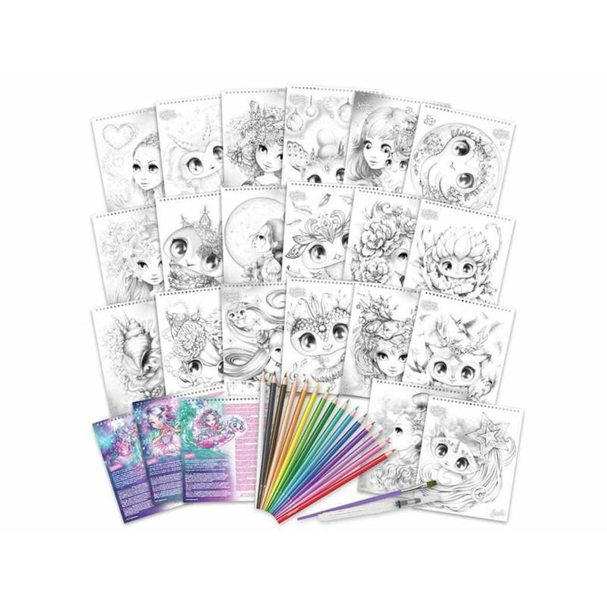 Bloc con Dibujos para Colorear Hape