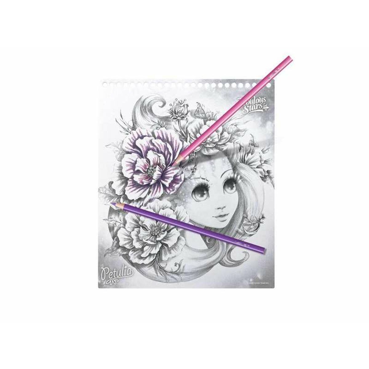 Bloc con Dibujos para Colorear Hape