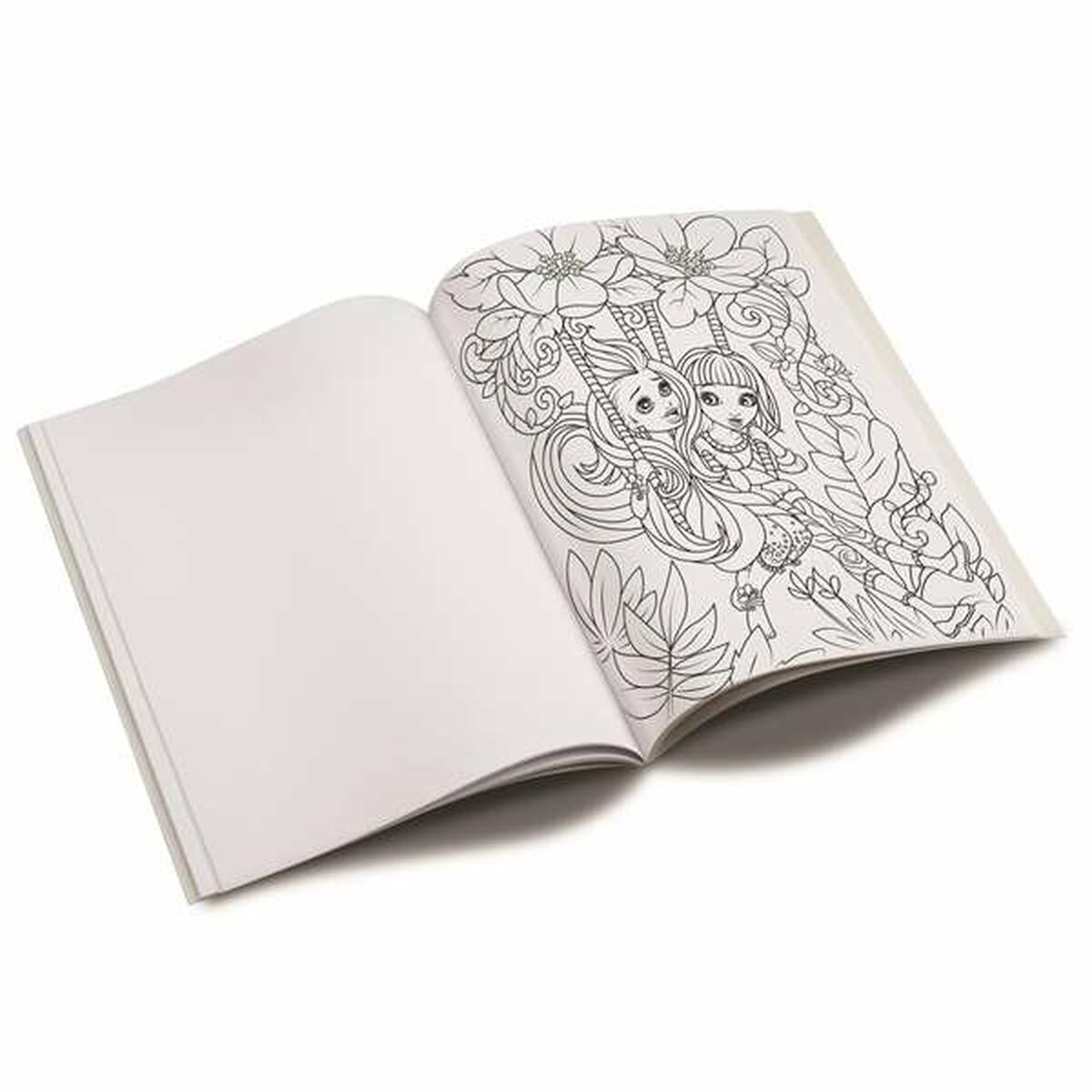 Bloc con Dibujos para Colorear Hape