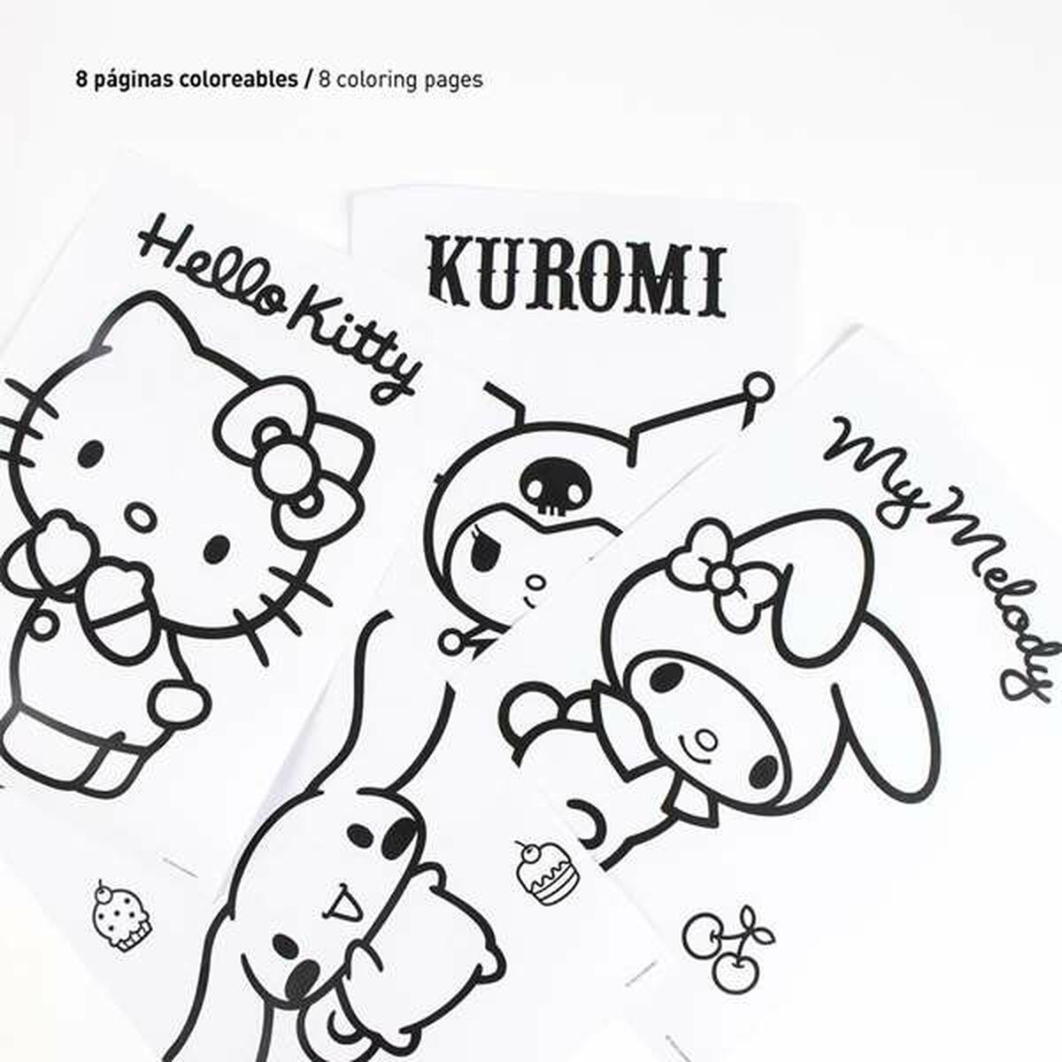 Set de Dibujo Hello Kitty Blanco