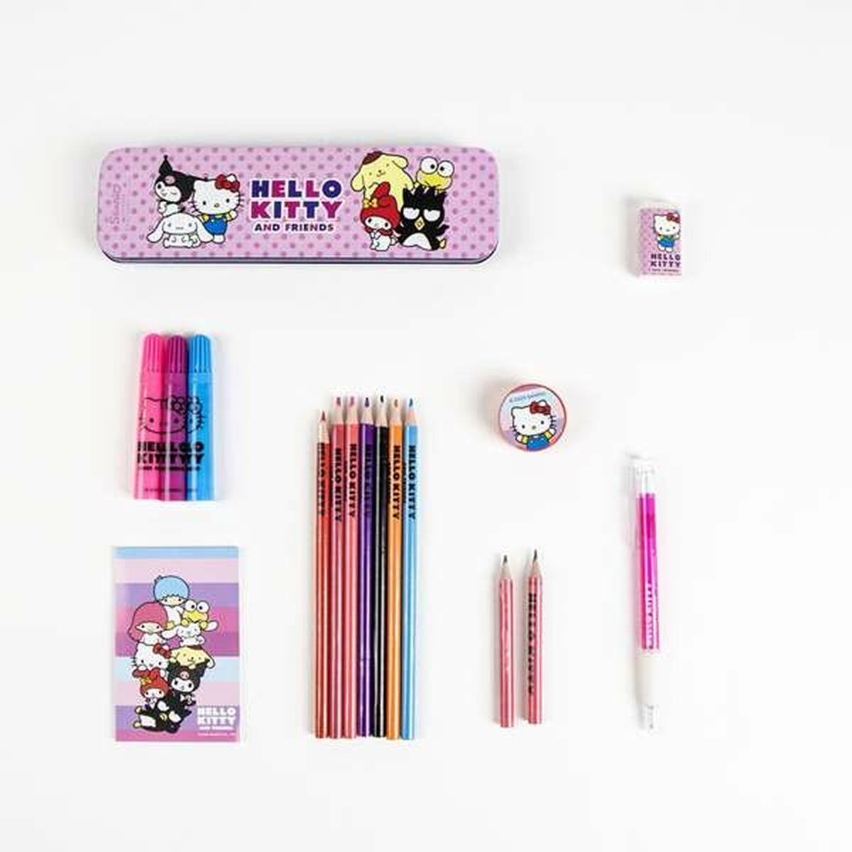 Set de Dibujo Hello Kitty Blanco
