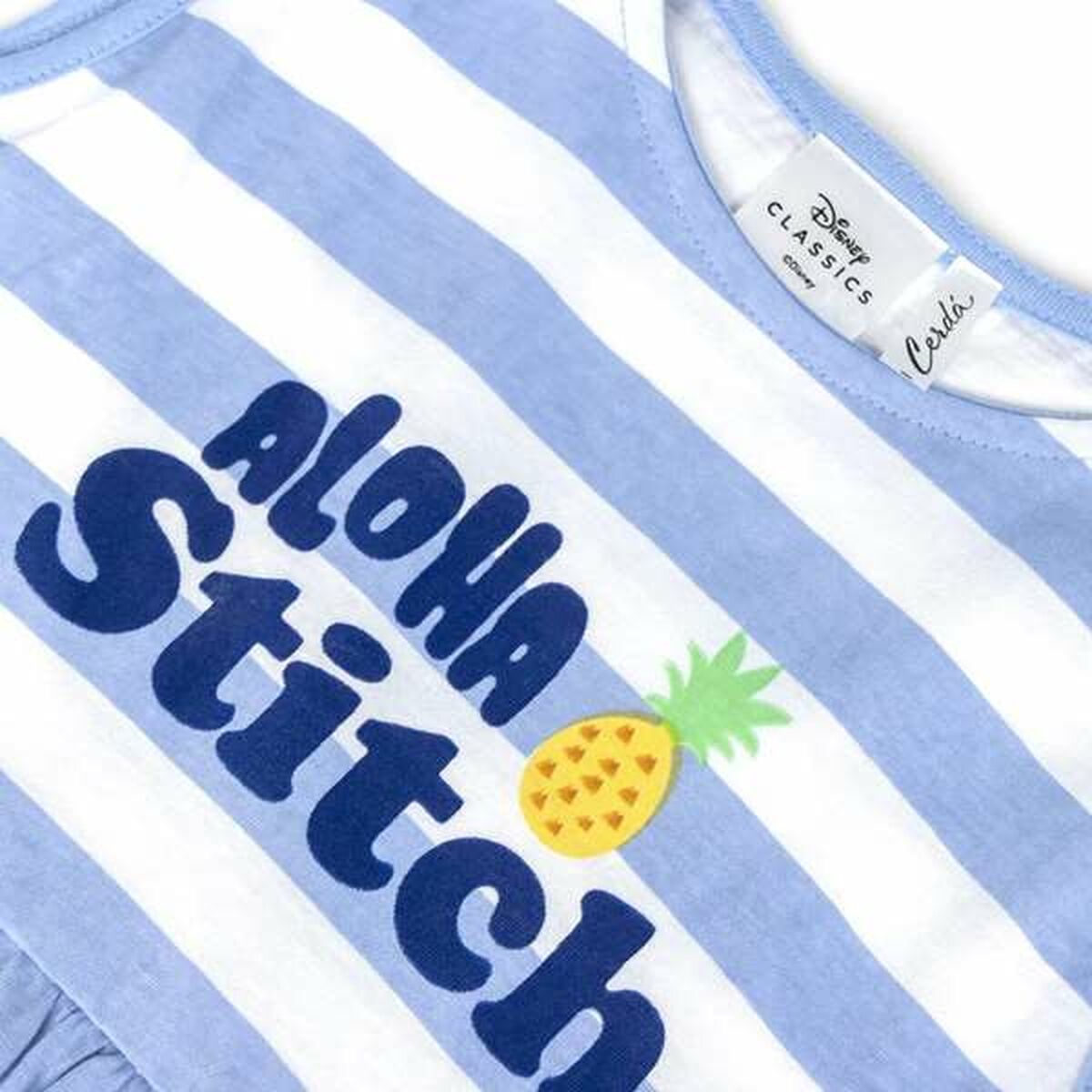 Vestido Stitch Azul 8 Años