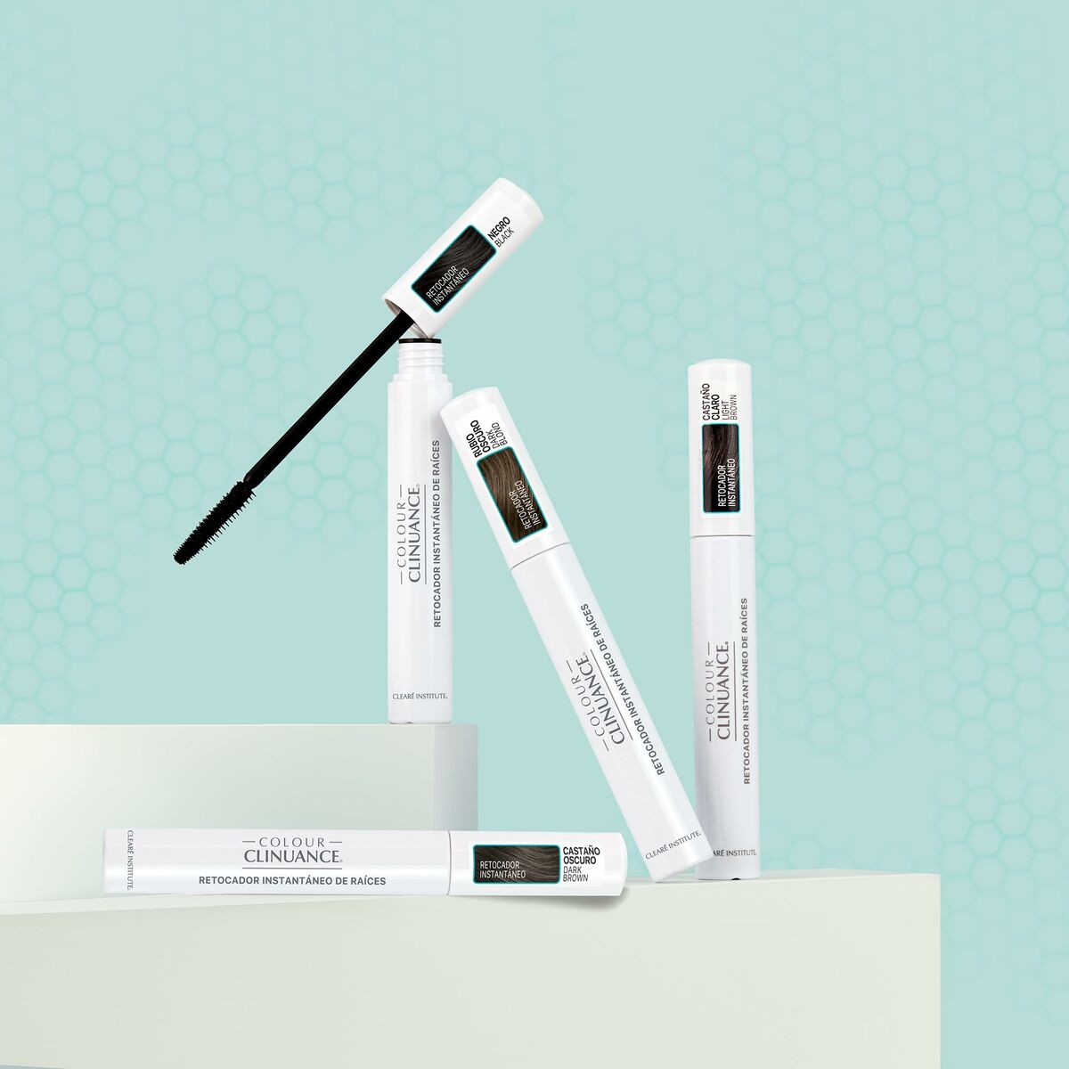 Tinte para Cejas Clearé Institute COLOUR CLINUANCE Castaño Oscuro 10 ml