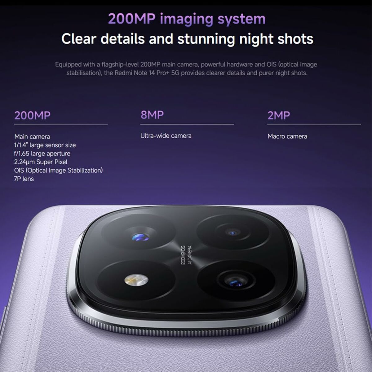 Smartphone Xiaomi REDMI NOTE 14 PRO 8 GB RAM 256 GB Azul