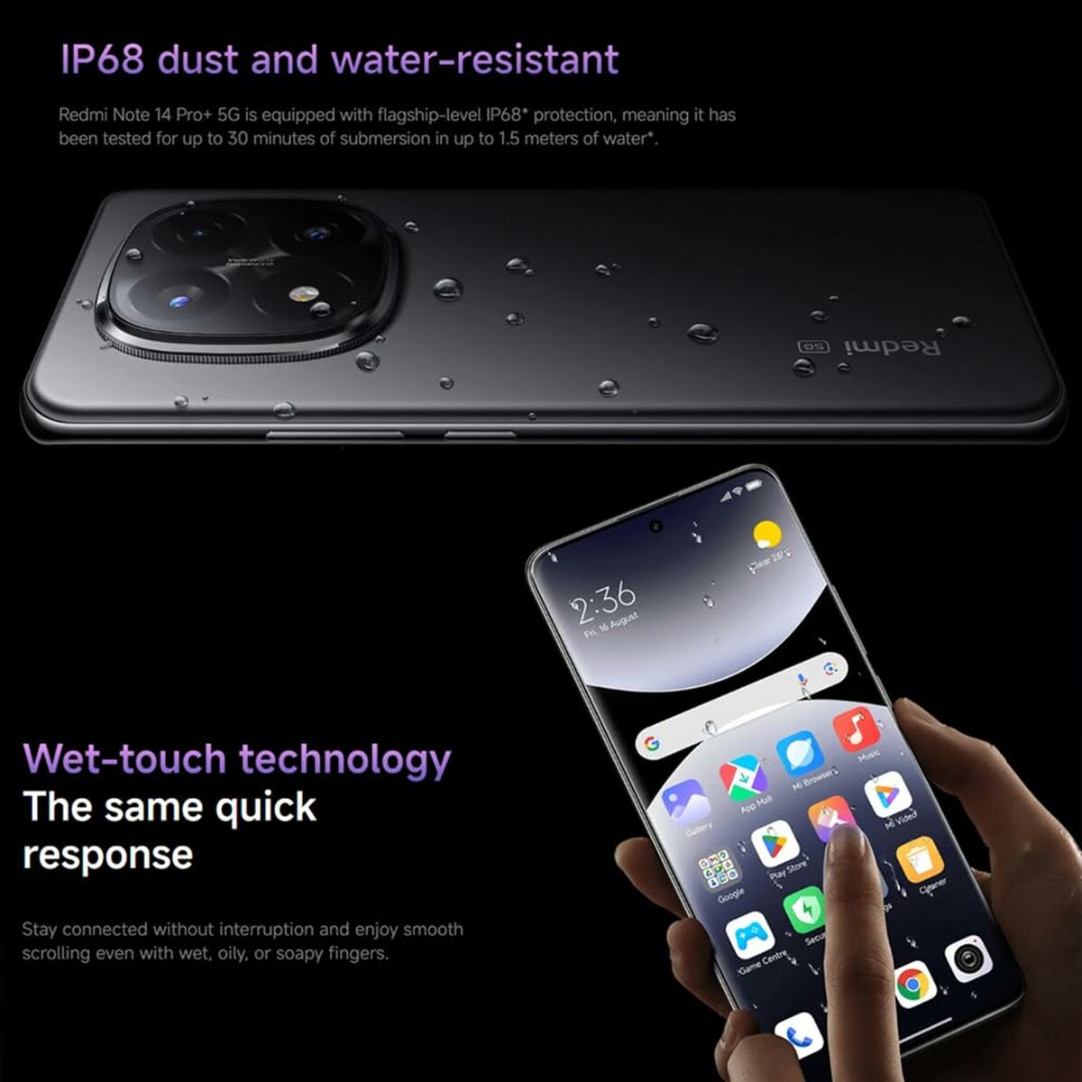 Smartphone Xiaomi REDMI NOTE 14 PRO 8 GB RAM 256 GB Azul