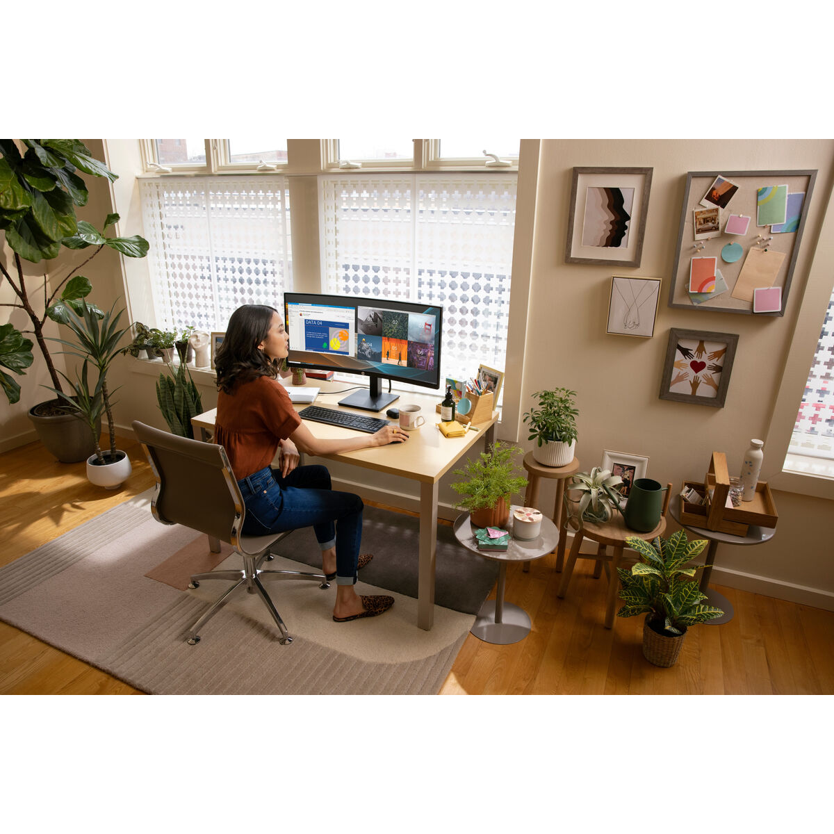 Monitor HP P34hc G4 34" Wide Quad HD