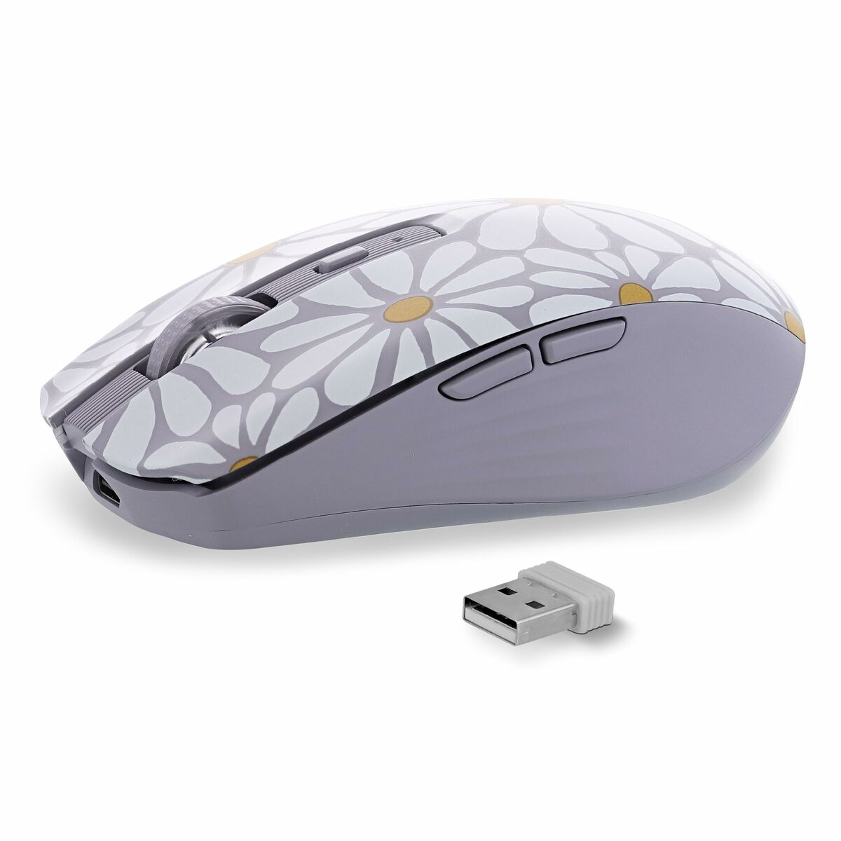Ratón Bluetooth Inalámbrico T'NB FLOWER Multicolor 1600 dpi