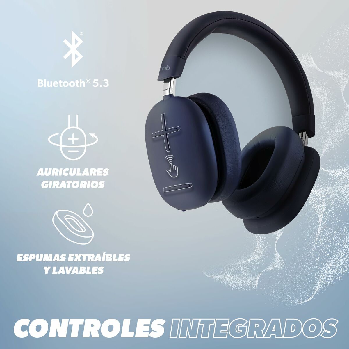 Auriculares Bluetooth con Micrófono T'NB BOUNCE Azul oscuro