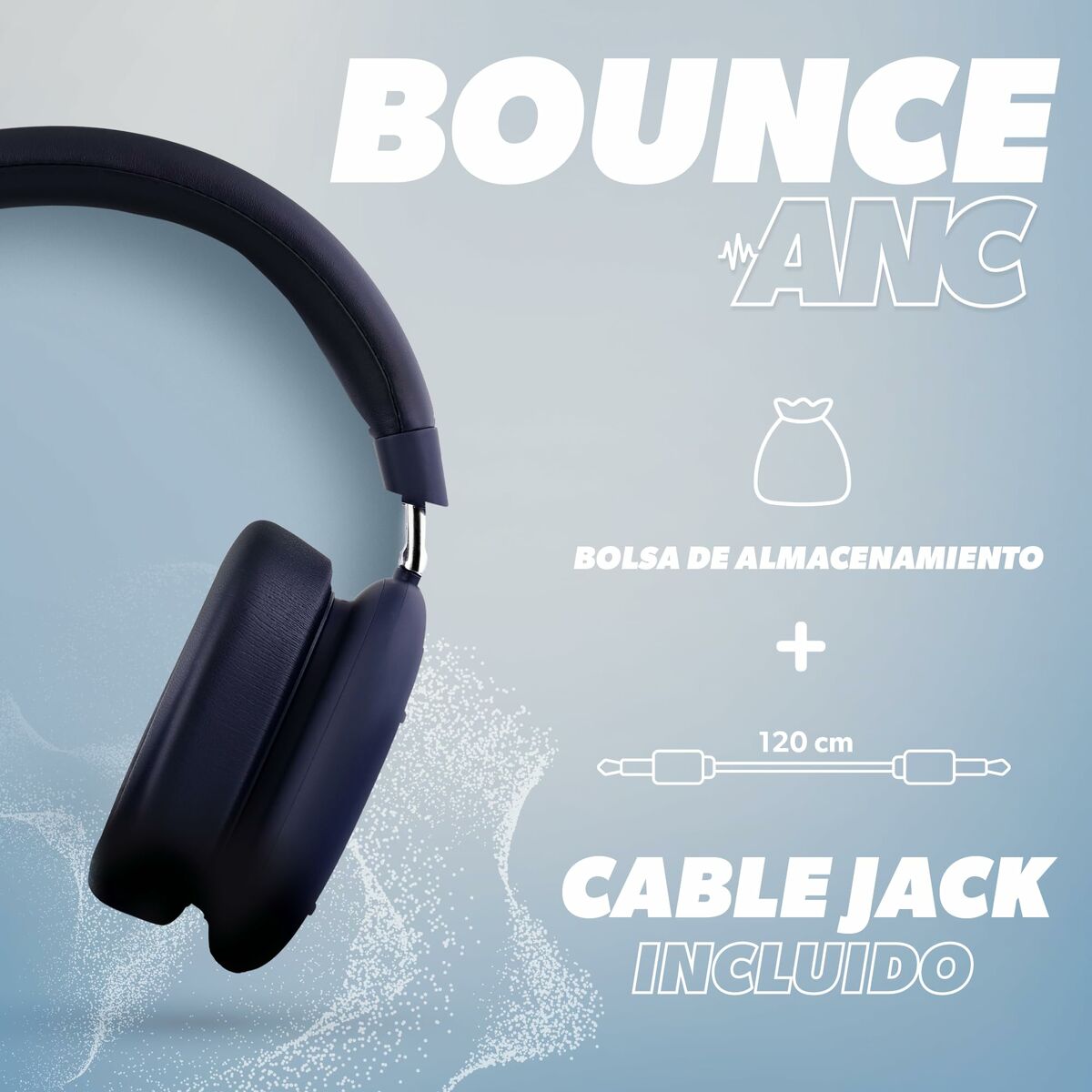 Auriculares Bluetooth con Micrófono T'NB BOUNCE Azul oscuro