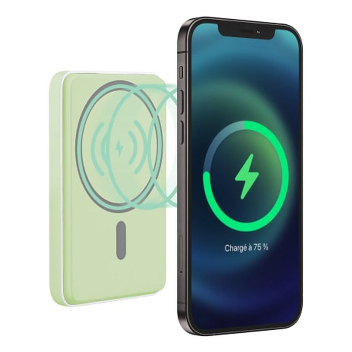 Powerbank T'NB PBUMAG5GR 5000 mAh Verde Magsafe