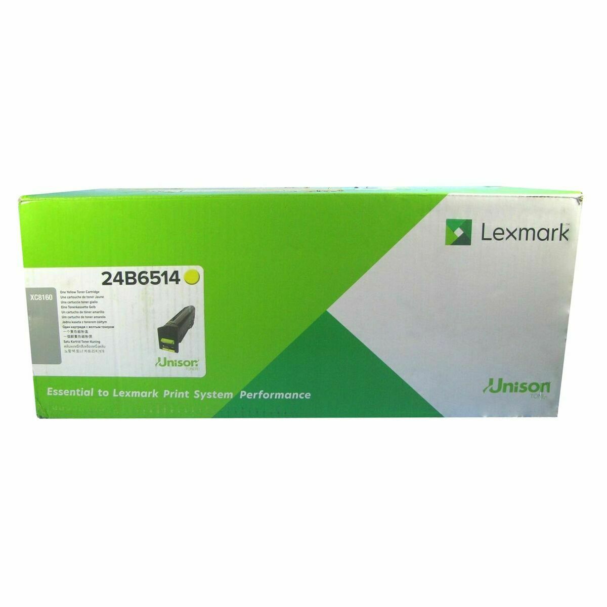 Tóner Original Lexmark XC8160, 8163 Amarillo