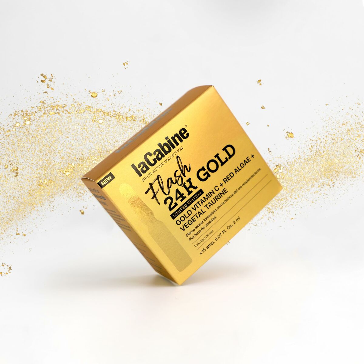 Ampollas laCabine 24K GOLD FLASH 2 ml 10 Unidades