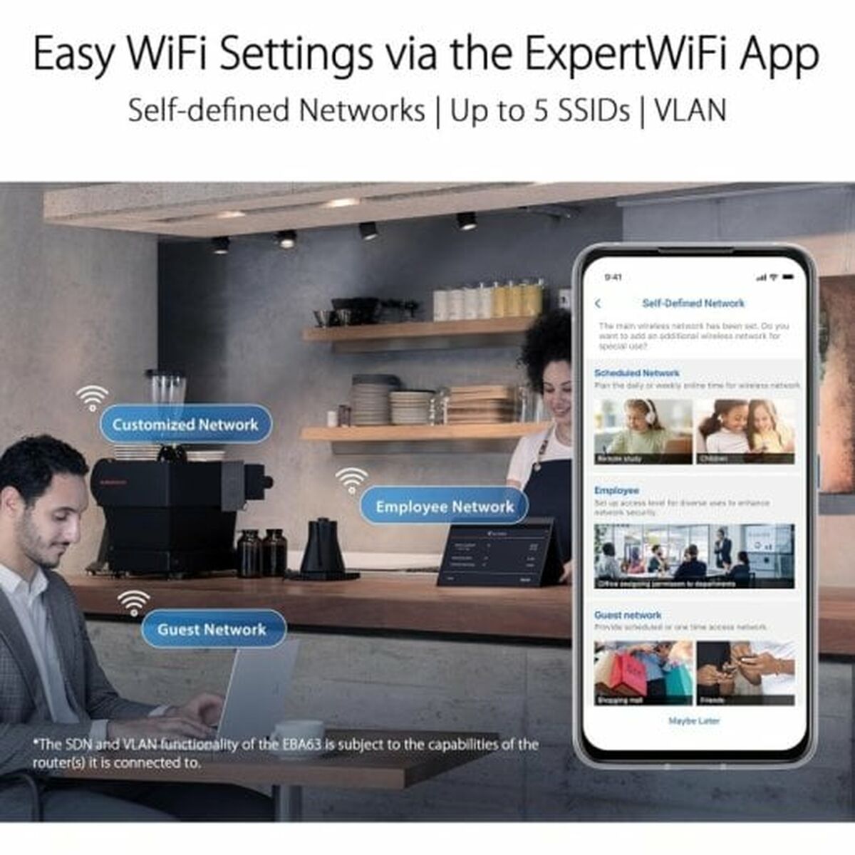 Punto de Acceso Asus Blanco