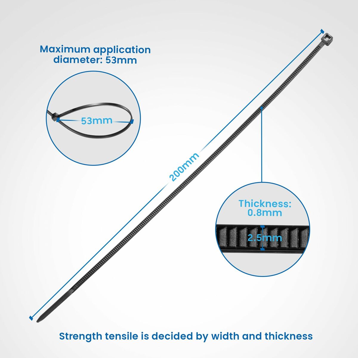 Cable alargador Ewent EW1564 0,8 mm 100 Piezas (100 Unidades)