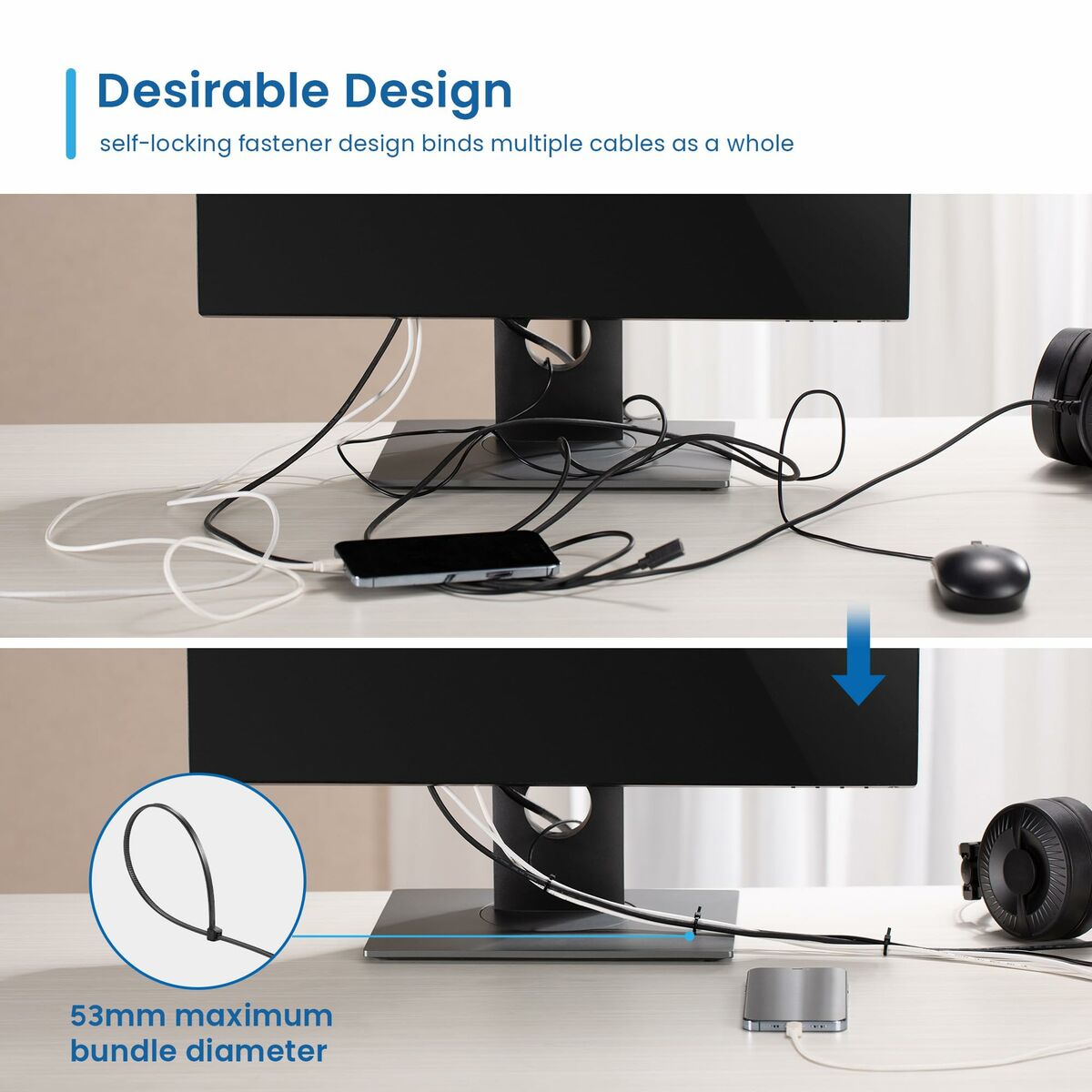 Cable alargador Ewent EW1564 0,8 mm 100 Piezas (100 Unidades)