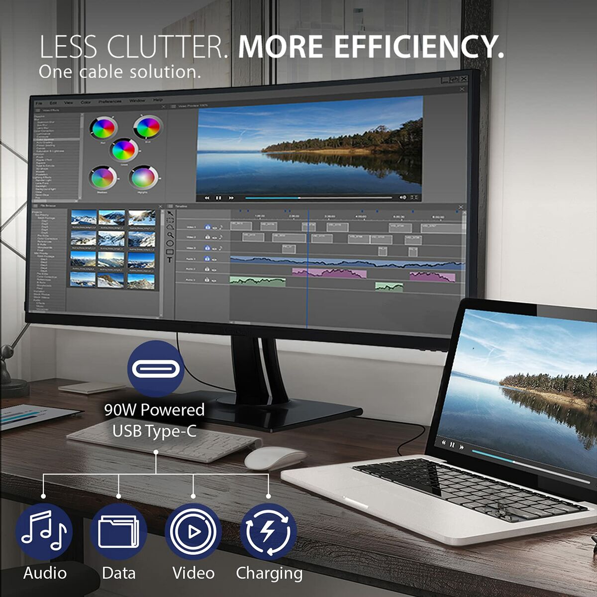 Monitor ViewSonic VP3881A 38"