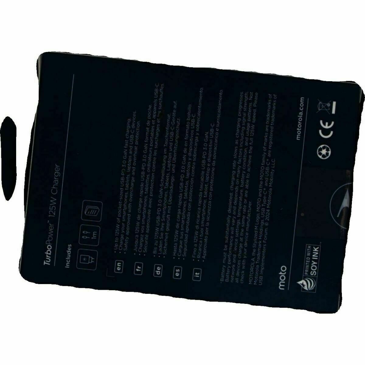 Cargador de Pared Motorola PG38C06280 Negro