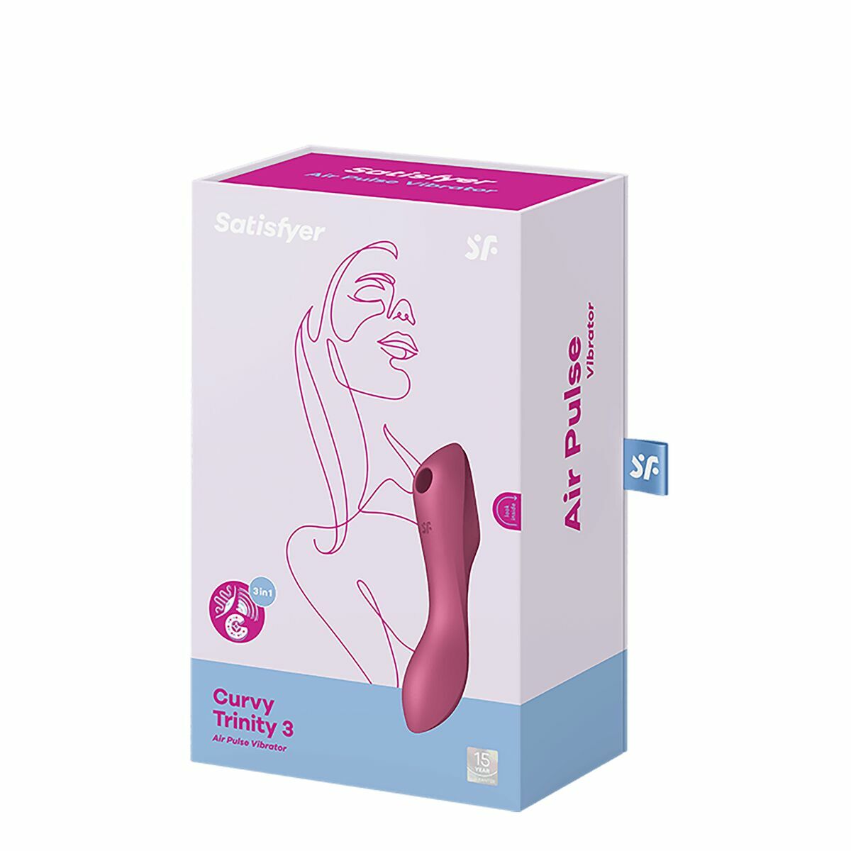 Vibrador Doble Estimulación Satisfyer SATISFYER CURVY TRINITY