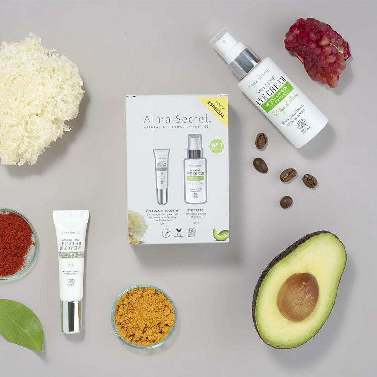 Set de Maquillaje Alma Secret FACIAL ALMA SECRET