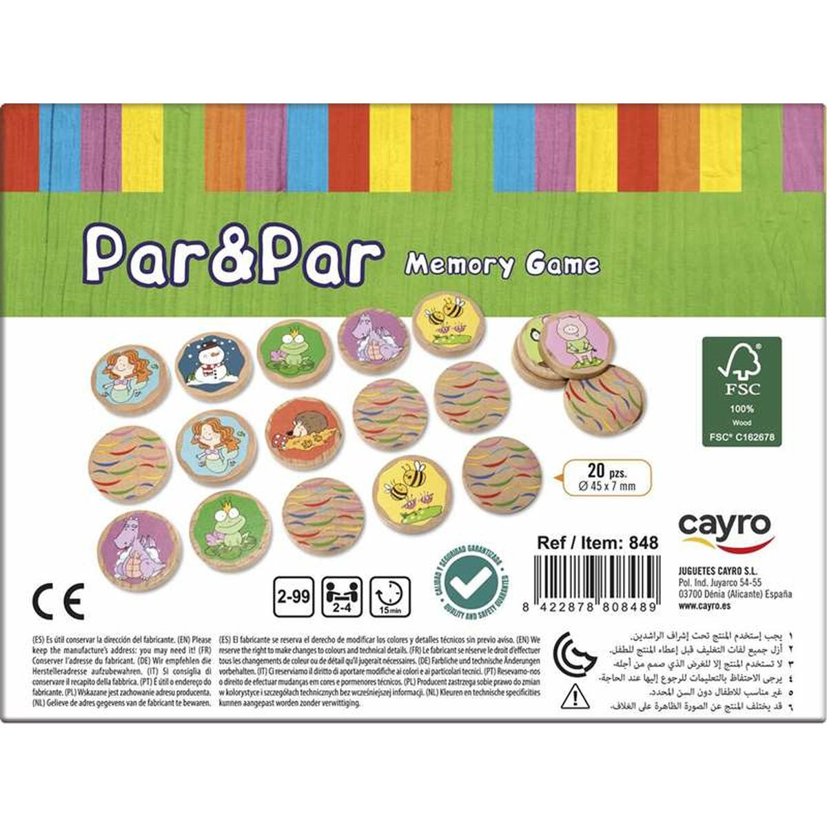 Juego Educativo Cayro