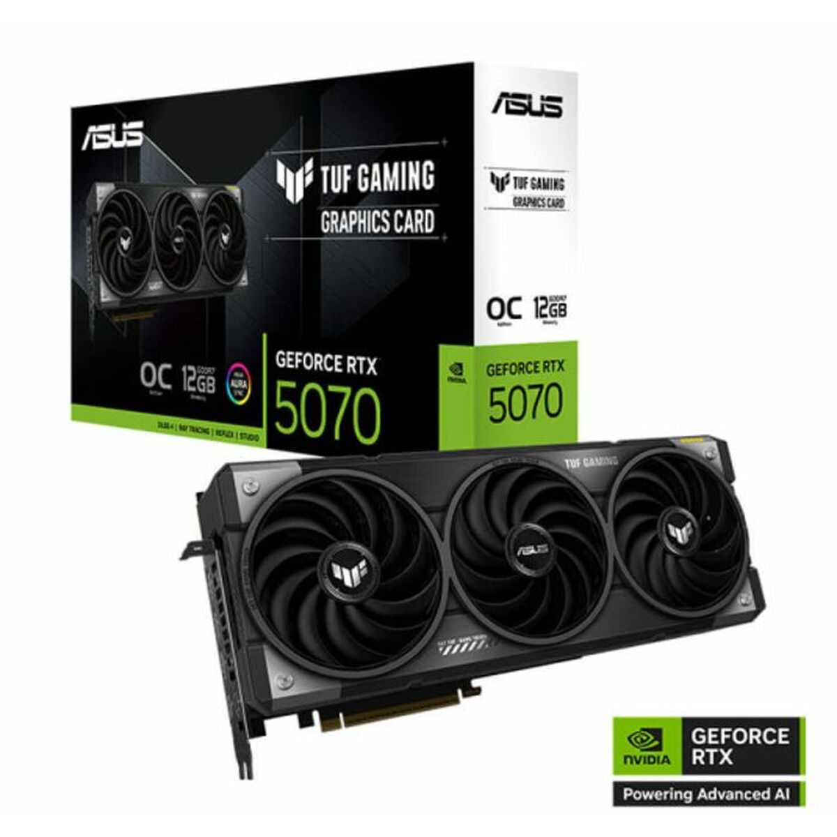 Tarjeta Gráfica Asus 90YV0LZ0-M0NA00 12 GB nvidia geforce rtx 5070 GDDR6