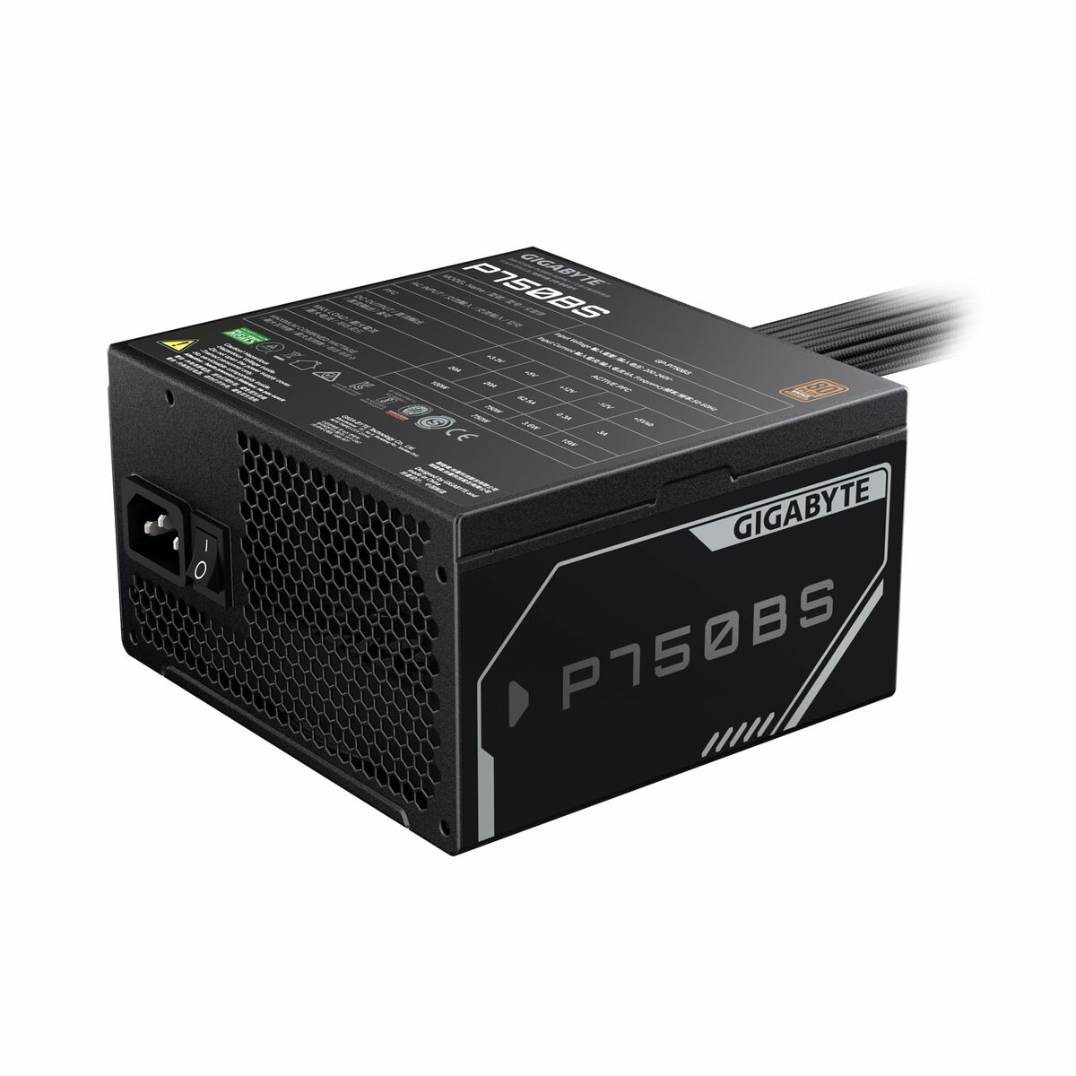 Fuente de Alimentación Gigabyte GP-P750BS/PSU 750 W 80 Plus Bronze