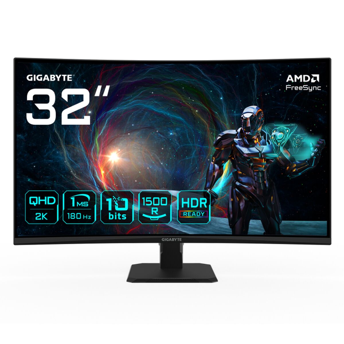 Monitor Gaming Gigabyte 20VM0-GS32QCABM-1EUR Quad HD 31,5"