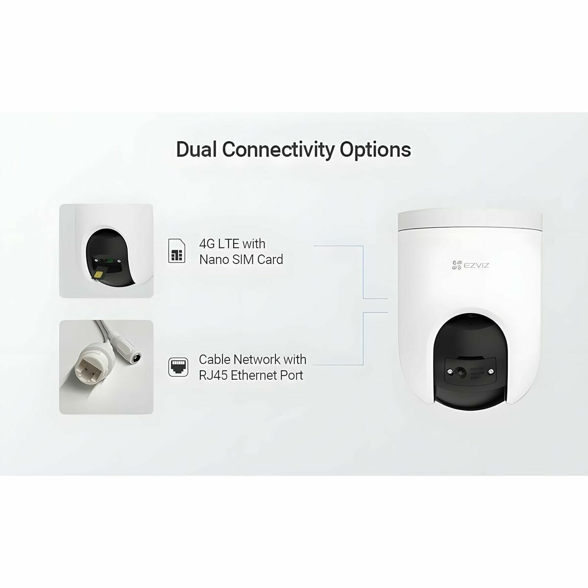 Videocámara de Vigilancia Ezviz CS-H8C-R200-1K3KFL4GA 4MM