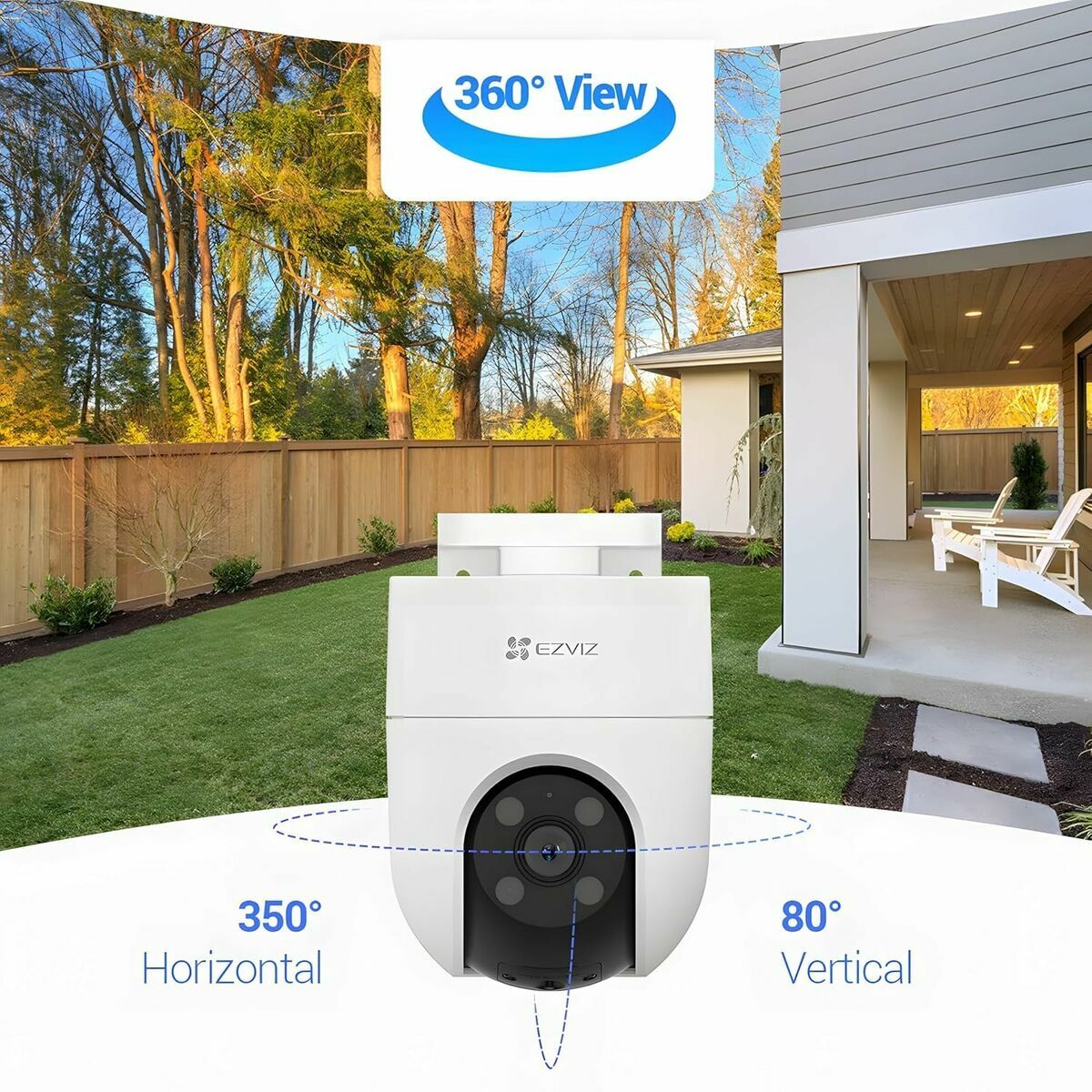 Videocámara de Vigilancia Ezviz CS-H8C-R200-1K3KFL4GA 4MM