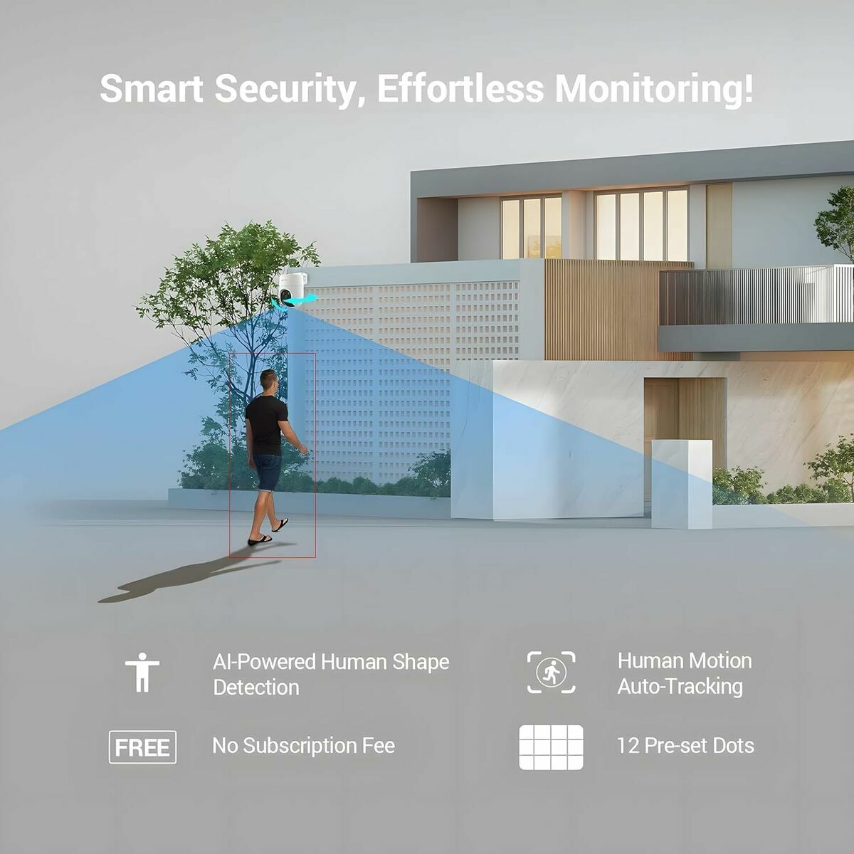 Videocámara de Vigilancia Ezviz CS-H8C-R200-1K3KFL4GA 4MM