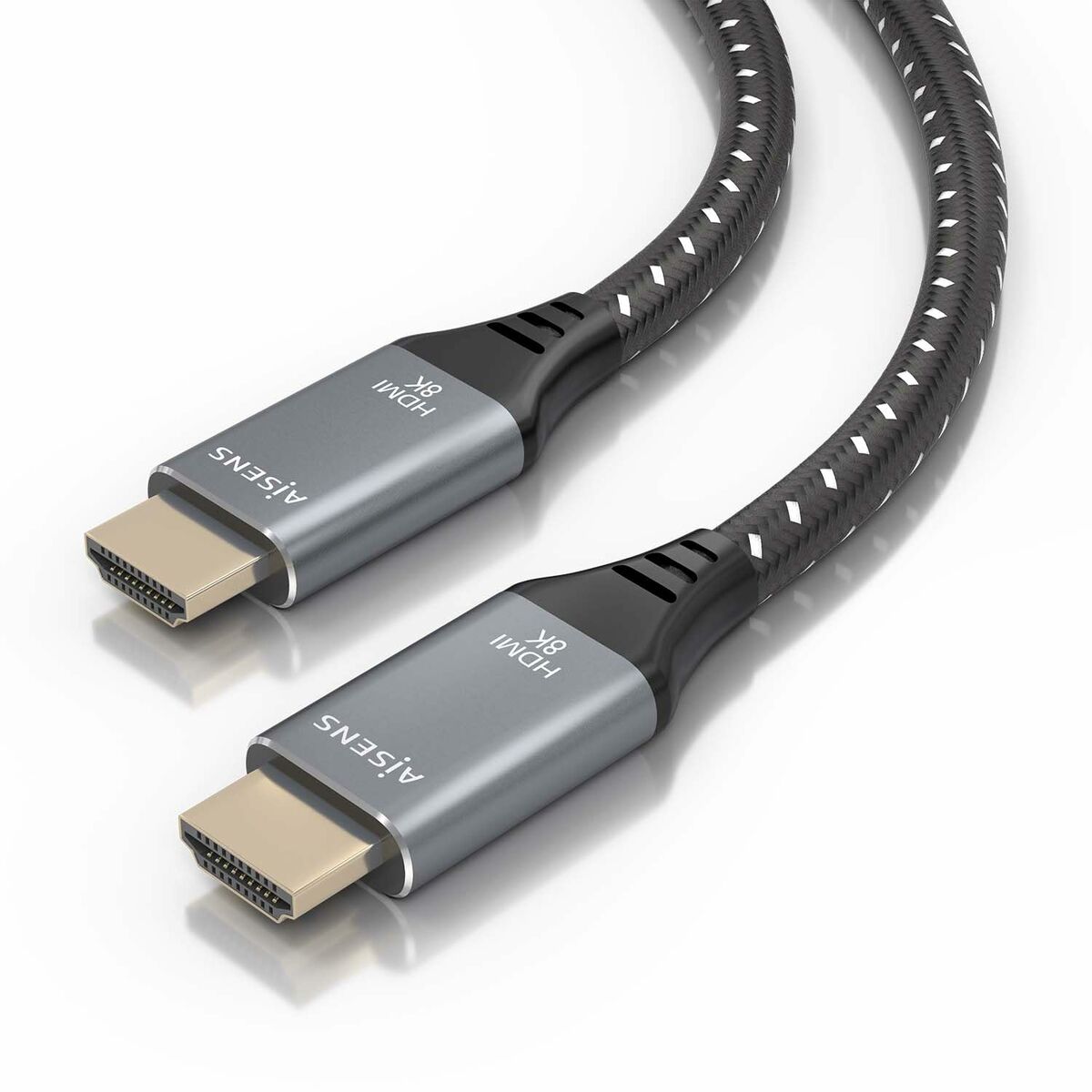 Cable HDMI Aisens A150-0878 Negro/Gris