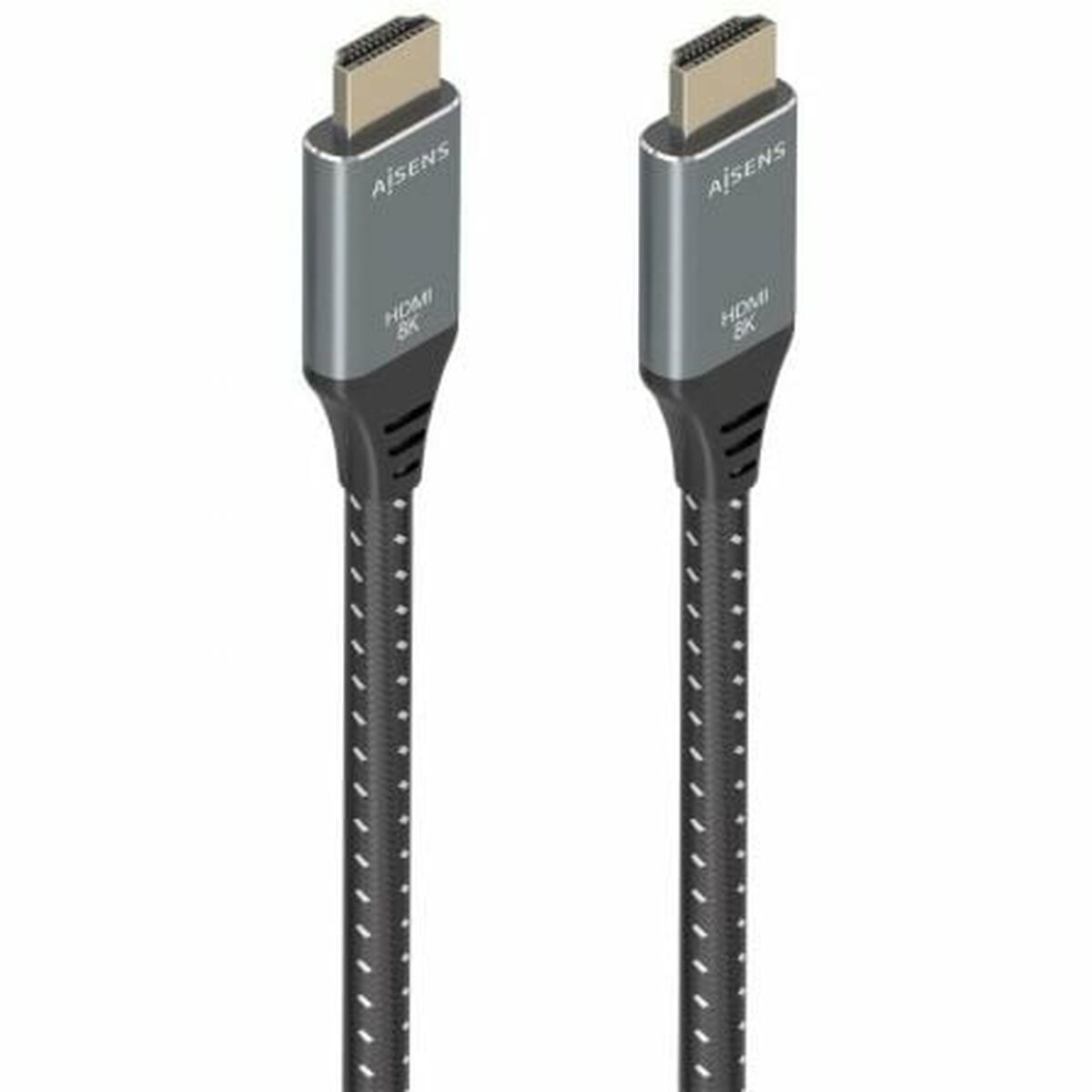 Cable HDMI Aisens A150-0878 Negro/Gris