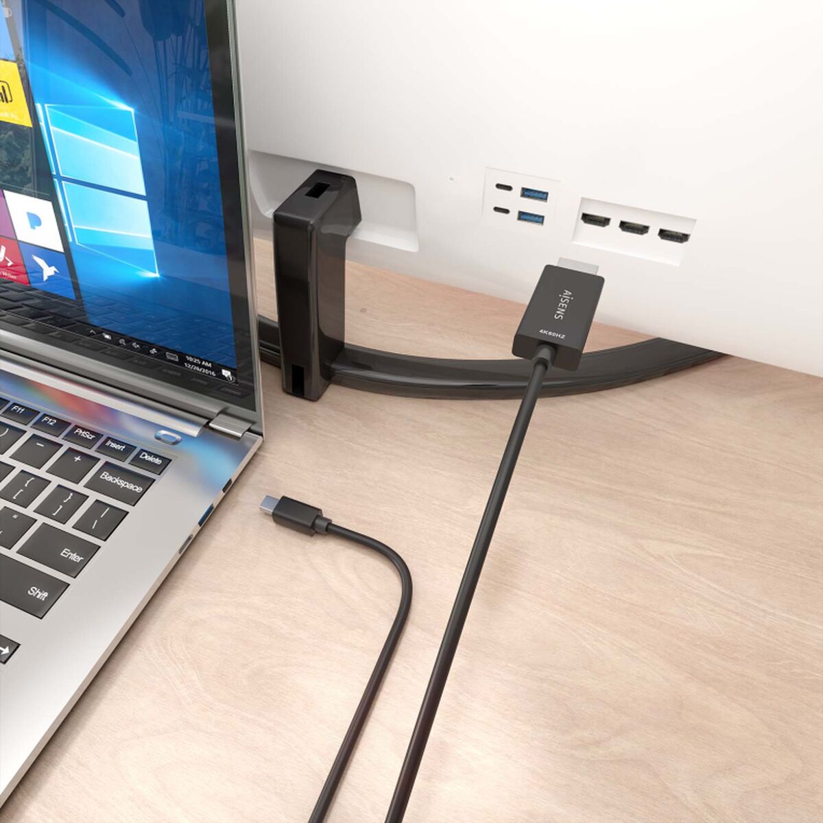 Cable VGA Aisens A125-0887 Negro 1,5 m