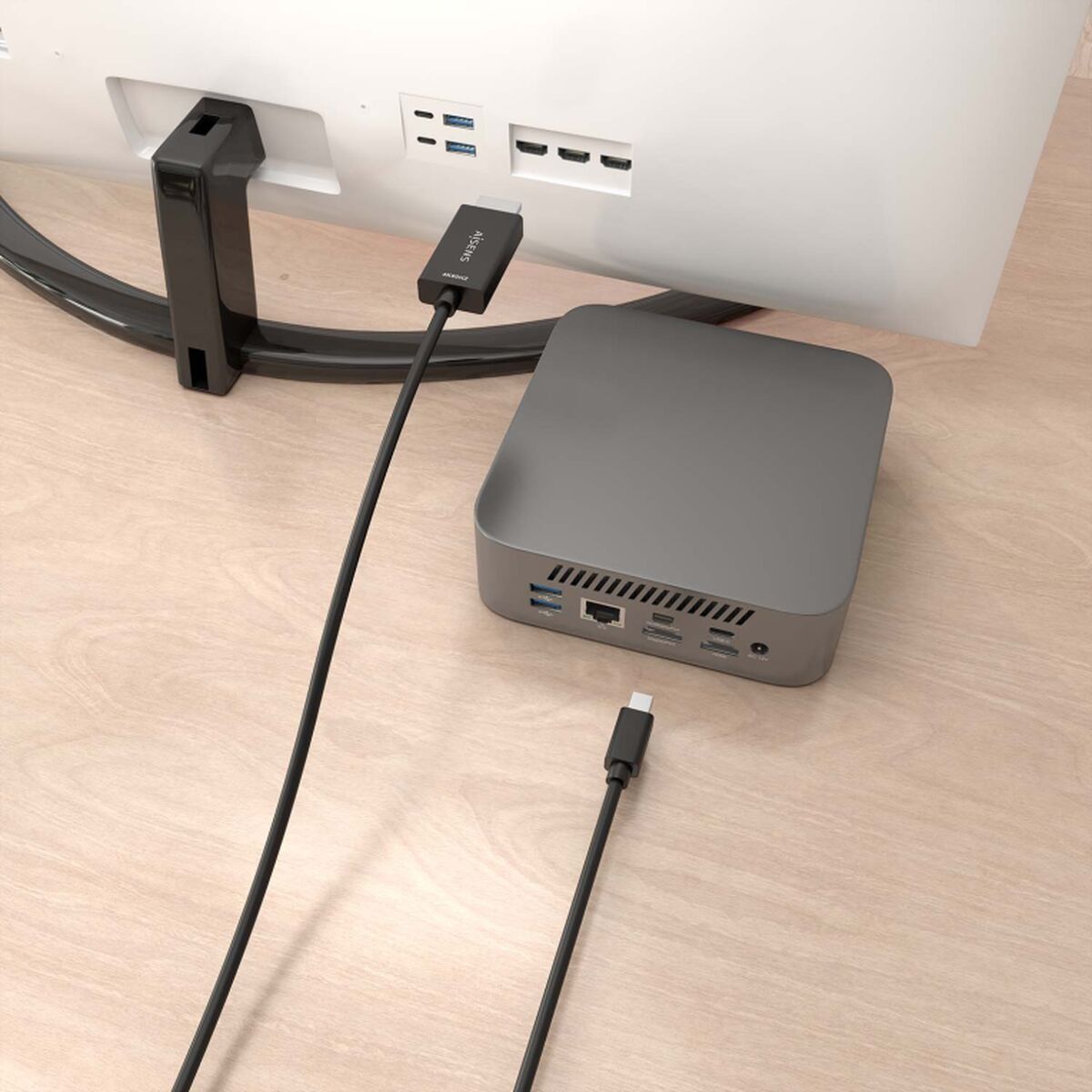 Cable VGA Aisens A125-0887 Negro 1,5 m