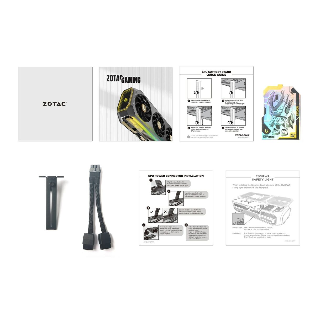 Tarjeta Gráfica Zotac ZT-B50700J-10P nvidia geforce rtx 5070 12 GB