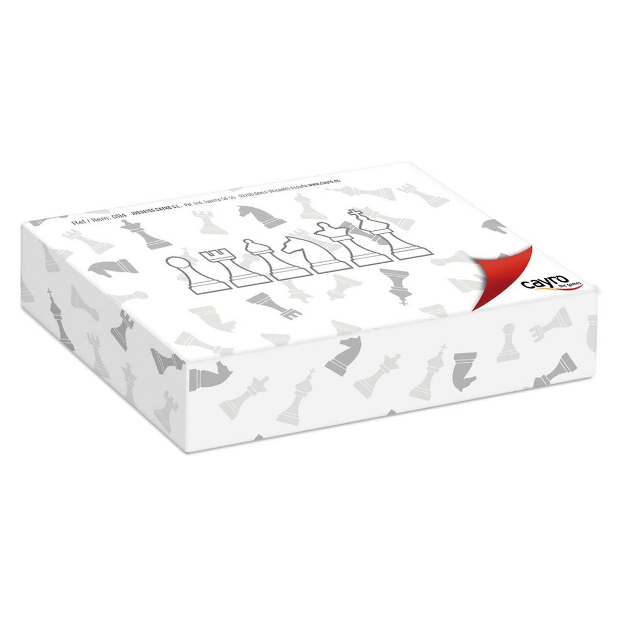 Tablero de Parchís, Ajedrez y Damas Cayro Madera Plástico