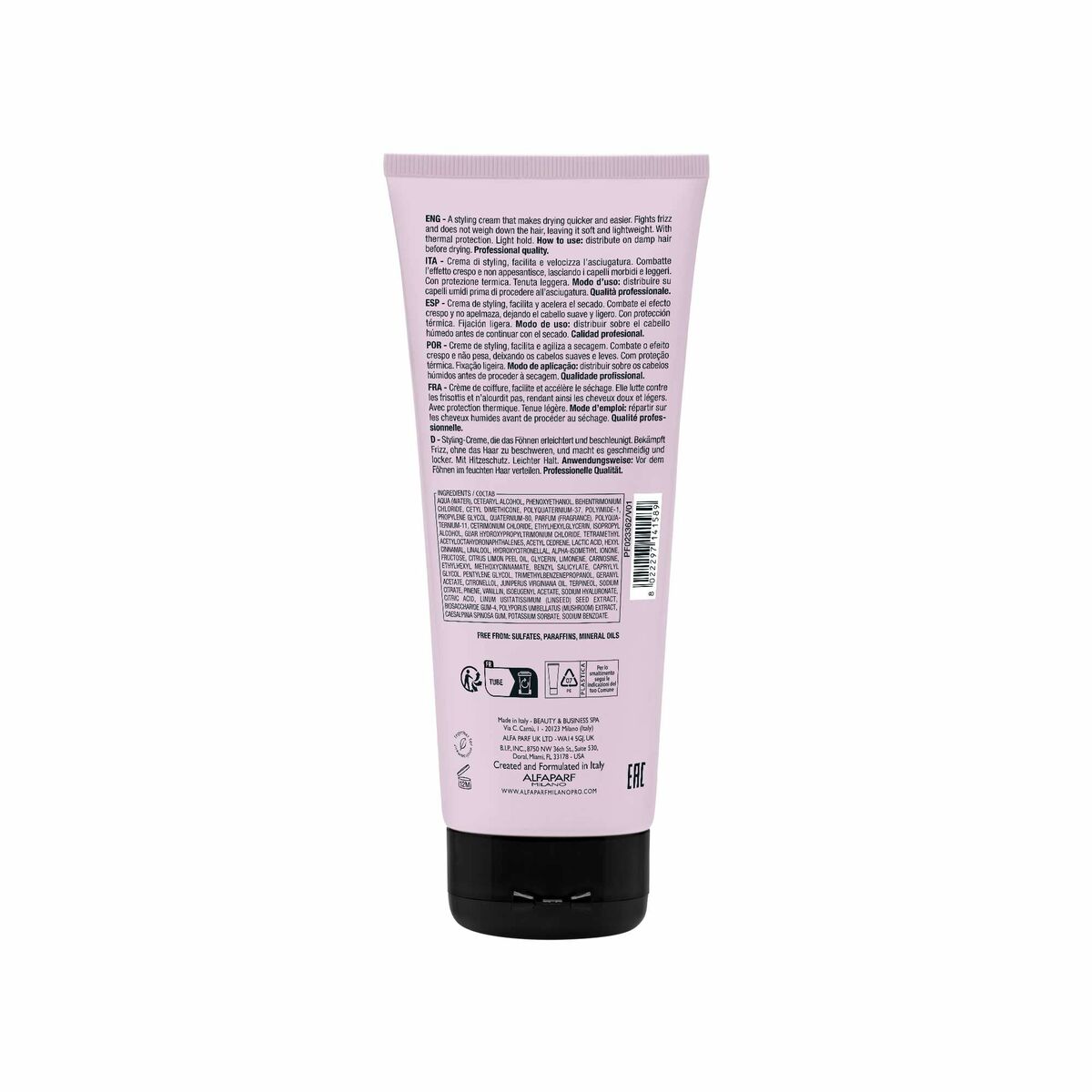 Crema de Peinado Alfaparf Milano STYLE & CARE 200 ml