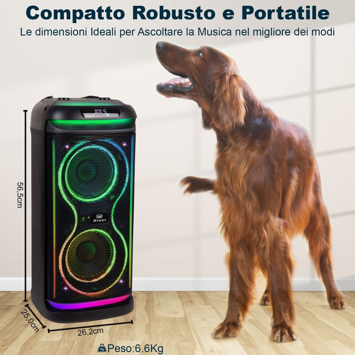 Altavoz Portátil Trevi Trevi XF 650 KB