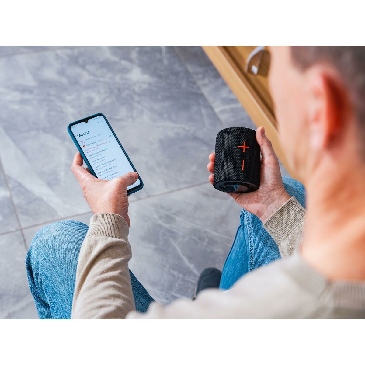 Altavoz Portátil Trevi XR 8A44 DOUBLE Negro