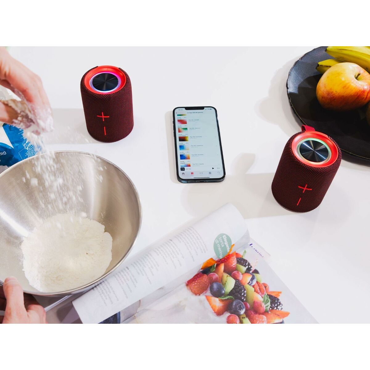 Altavoz Portátil Trevi Trevi XR 8A44 DOUBLE Rojo