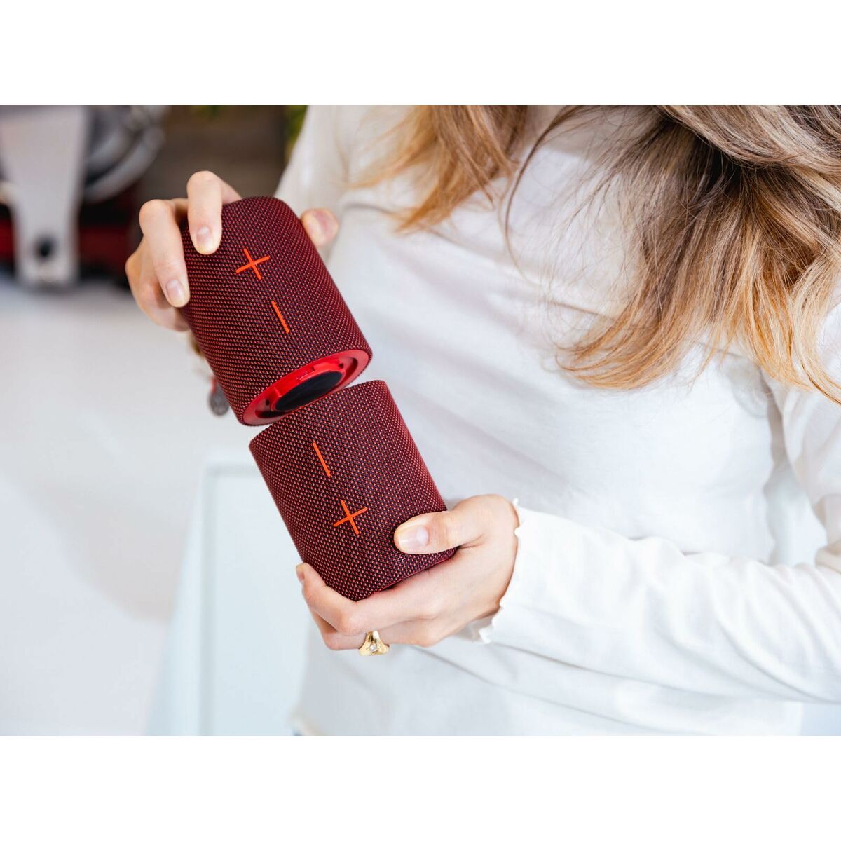 Altavoz Portátil Trevi Trevi XR 8A44 DOUBLE Rojo