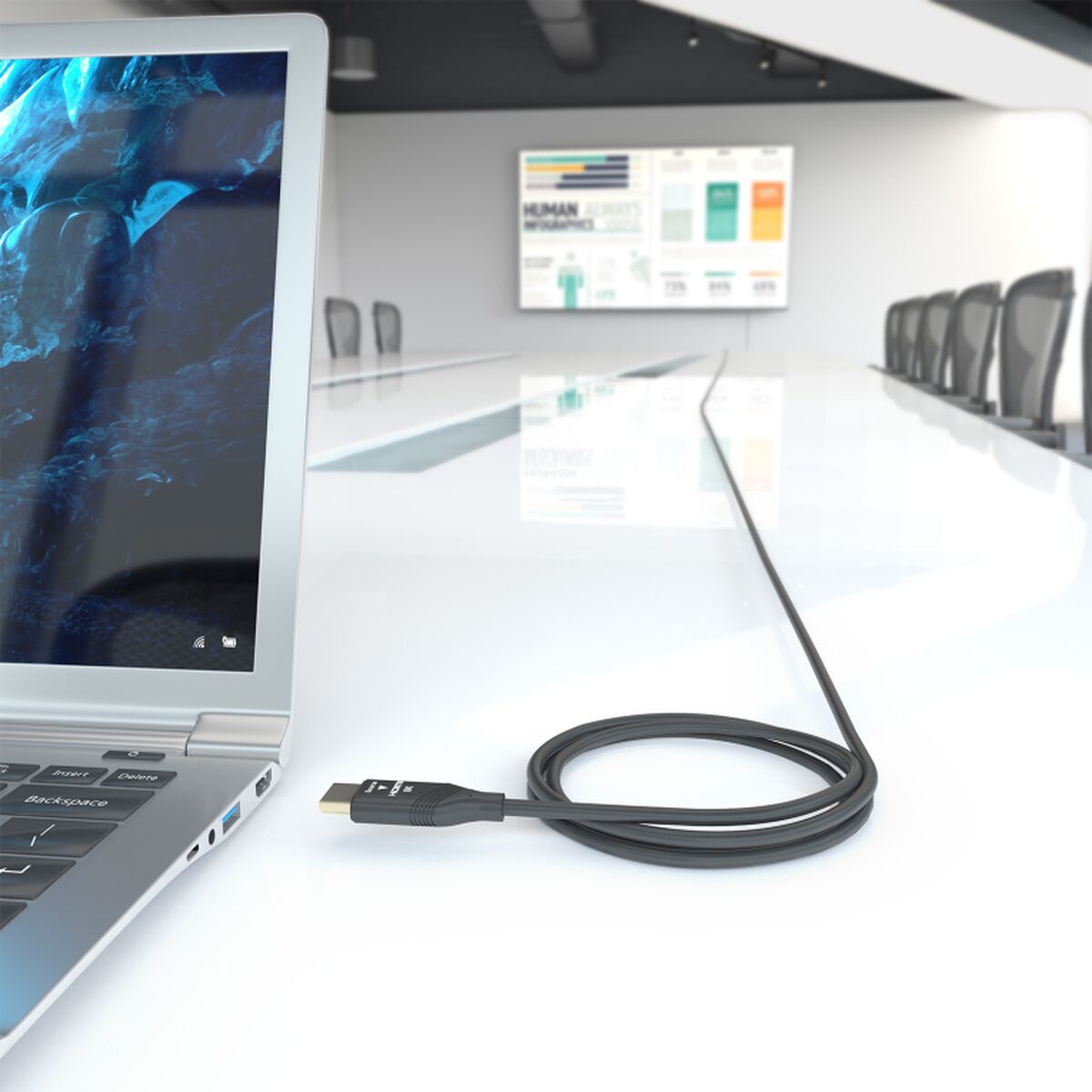 Cable HDMI Aisens A153-0933 Negro 10 m