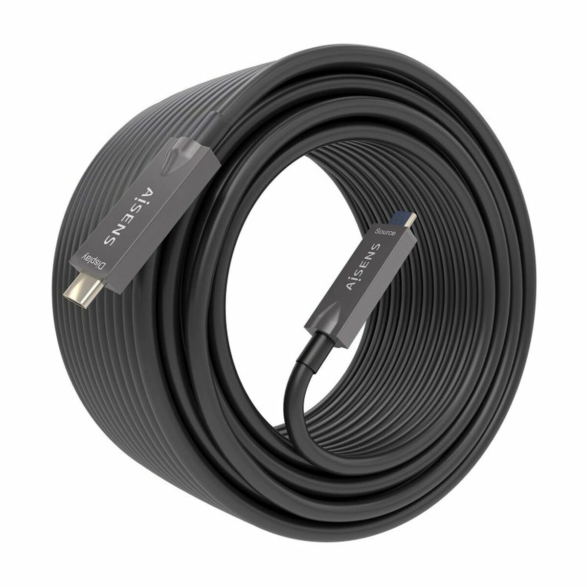 Cable USB-C Aisens A157-0883 Negro 15 m