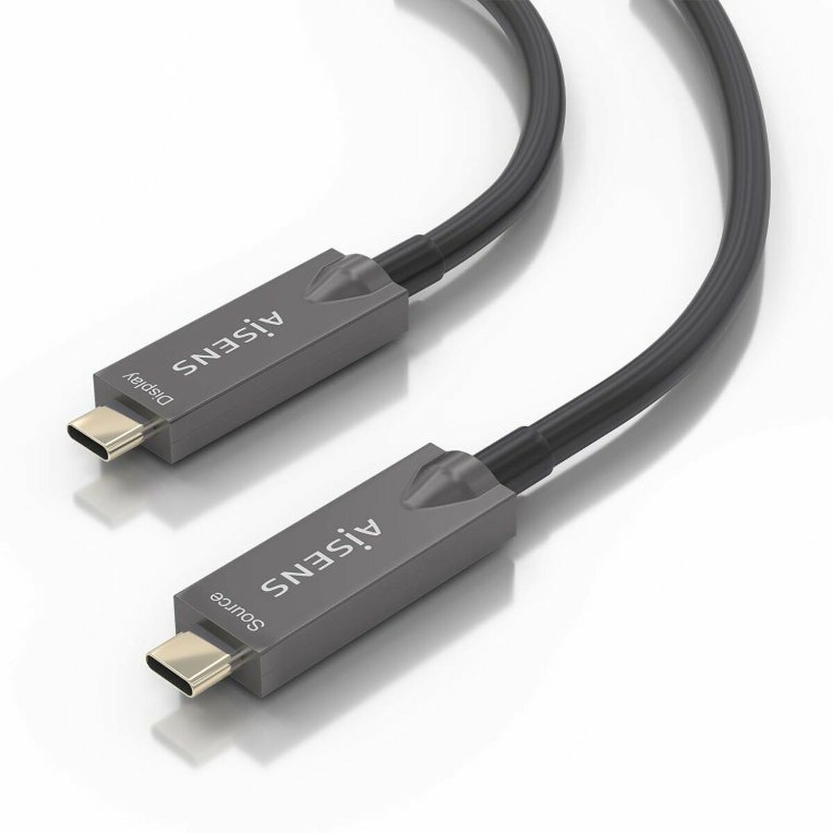 Cable USB-C Aisens A157-0883 Negro 15 m