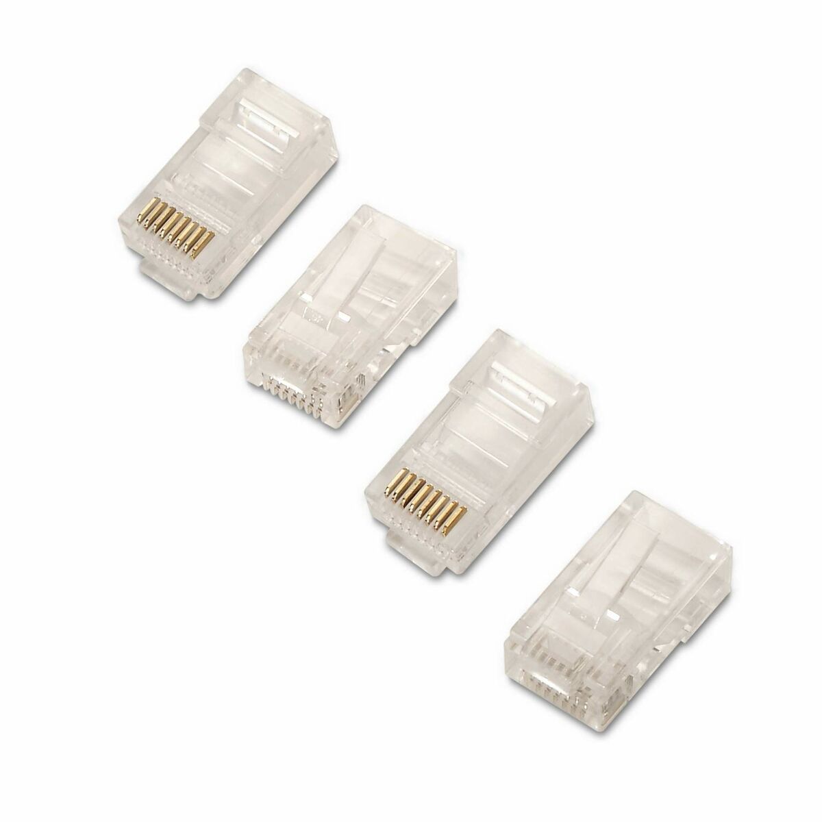 Conector RJ45 Aisens A138-0292 Transparente 100 Unidades
