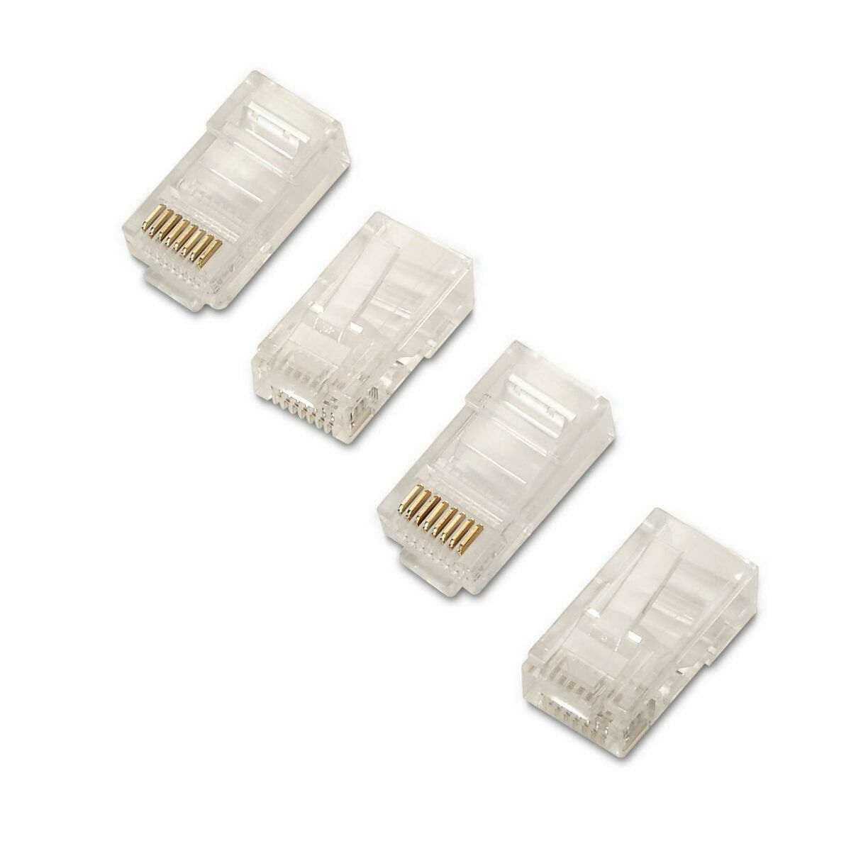 Conector RJ45 Aisens A138-0292 Transparente 100 Unidades