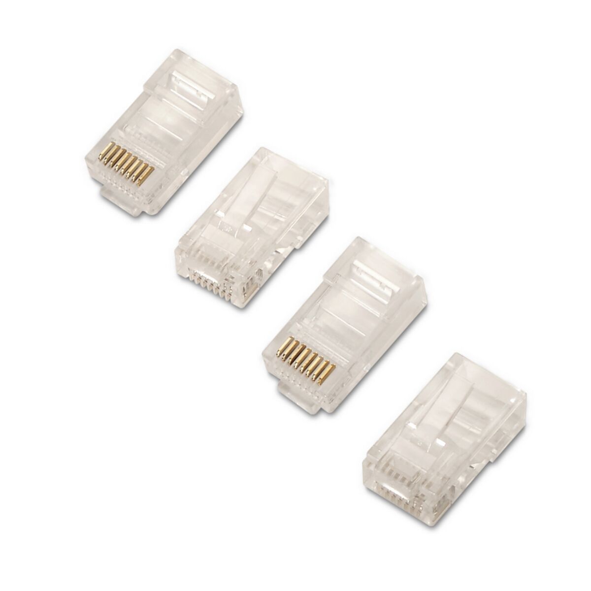 Conector RJ45 Aisens A138-0292 Transparente 100 Unidades
